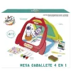 Mesa Caballete 4 en 1 Art Planet – Pizarra infantil creativa con accesorios (3+)