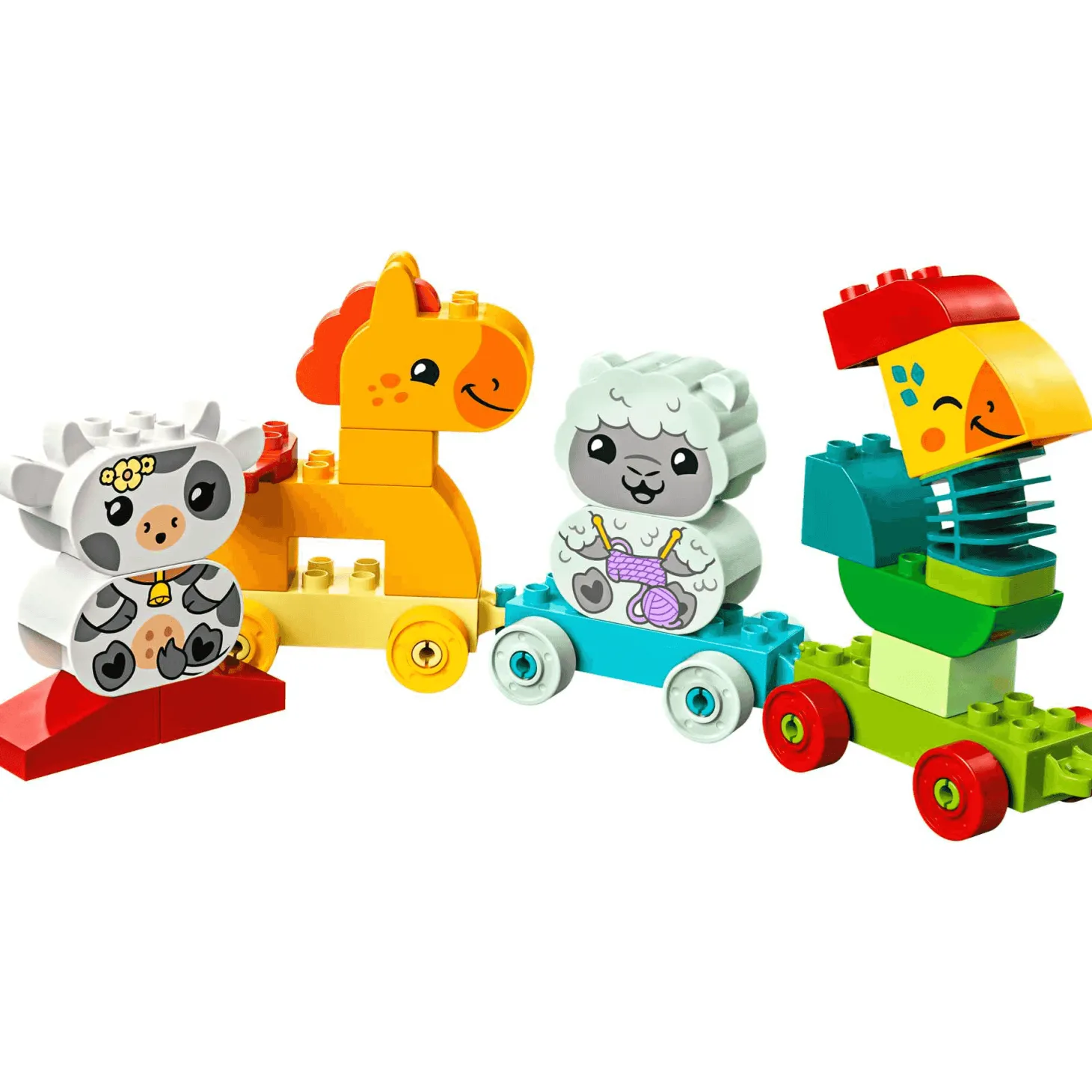 Mi Primer LEGO DUPLO Tren de los Animales Juguete inspirado en la naturaleza 10412