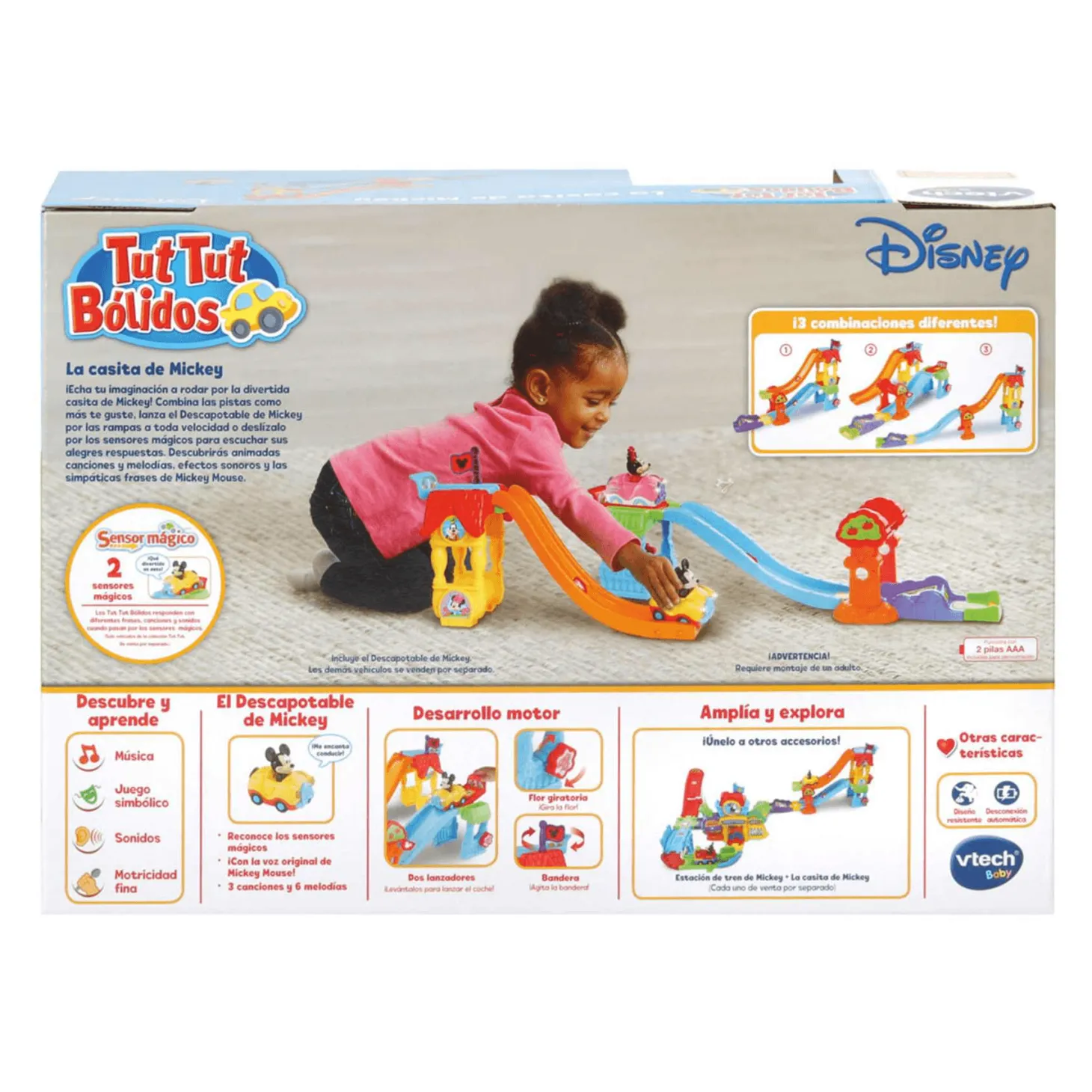 Mickey Mouse Tut Tut Bólidos La Casita de Mickey| Juguete Infantil