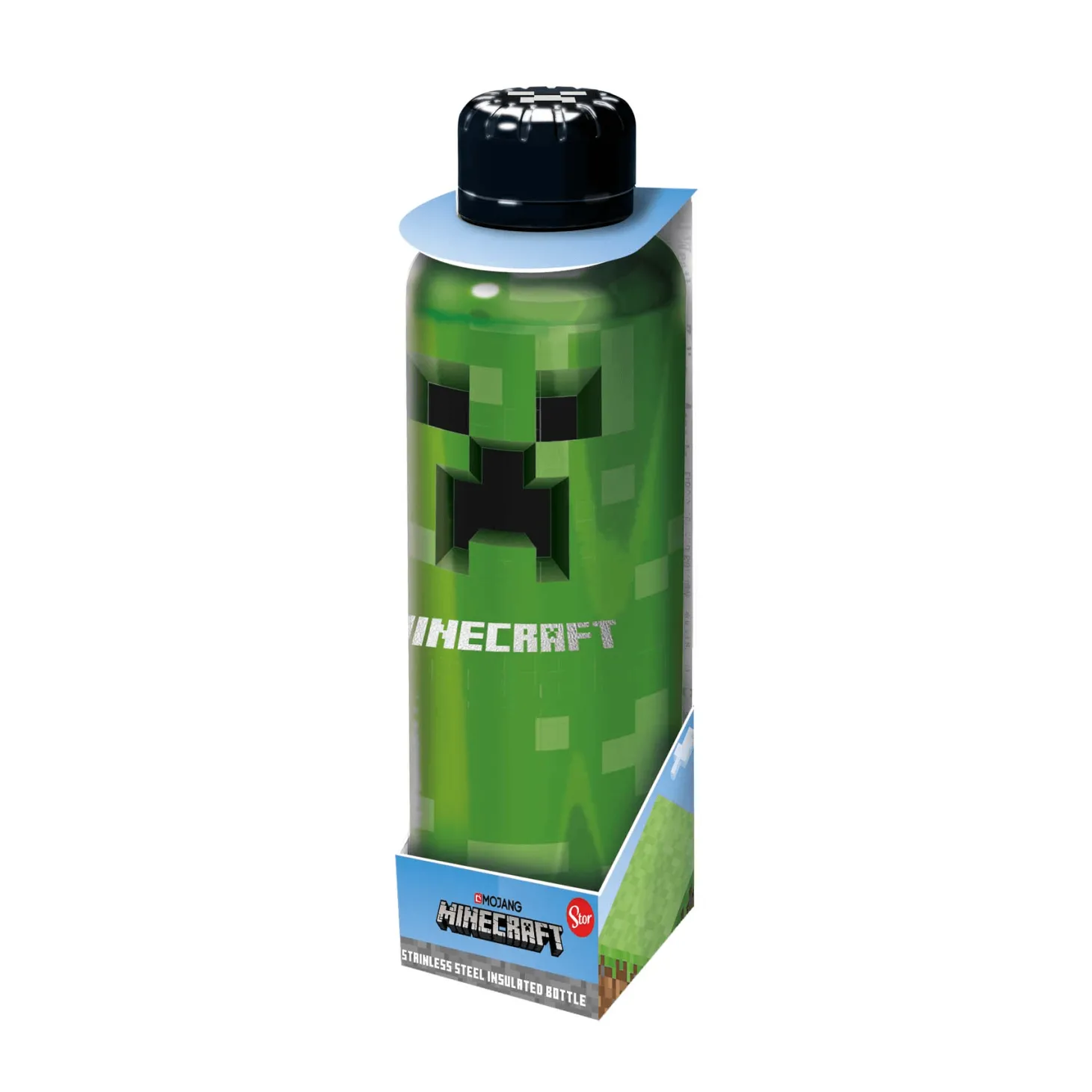 Minecraft Botella Termo de Acero Inoxidable Creeper 515 ml