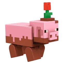 Minecraft Figura Articulada Muddy Pig 8 cm