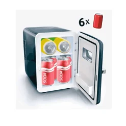 Mini Nevera - Portatil: Gamer (6 Latas) (Azul)