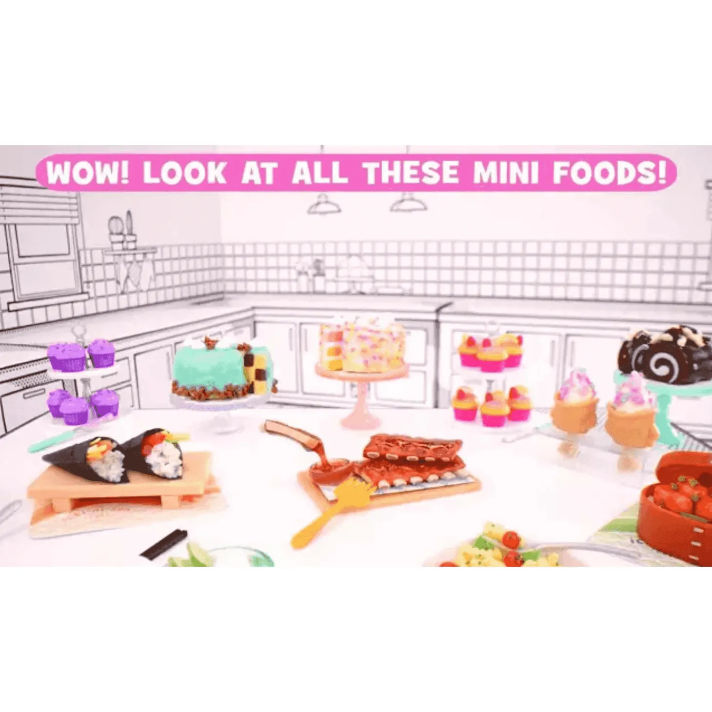 Miniverse Make It Mini From Scratch Series 1 de MGA