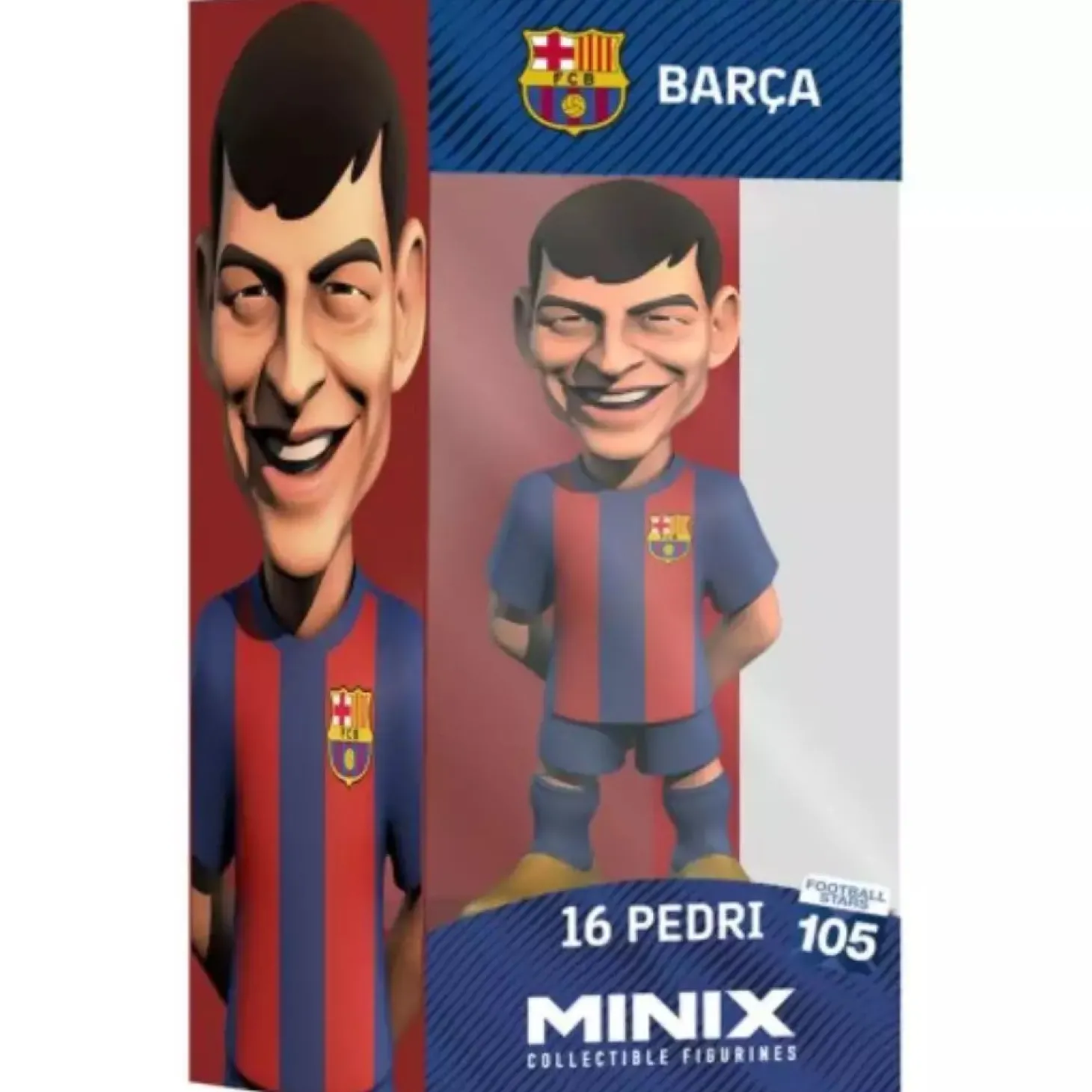 Minix Pedri 12 cm – Figura oficial FC Barcelona