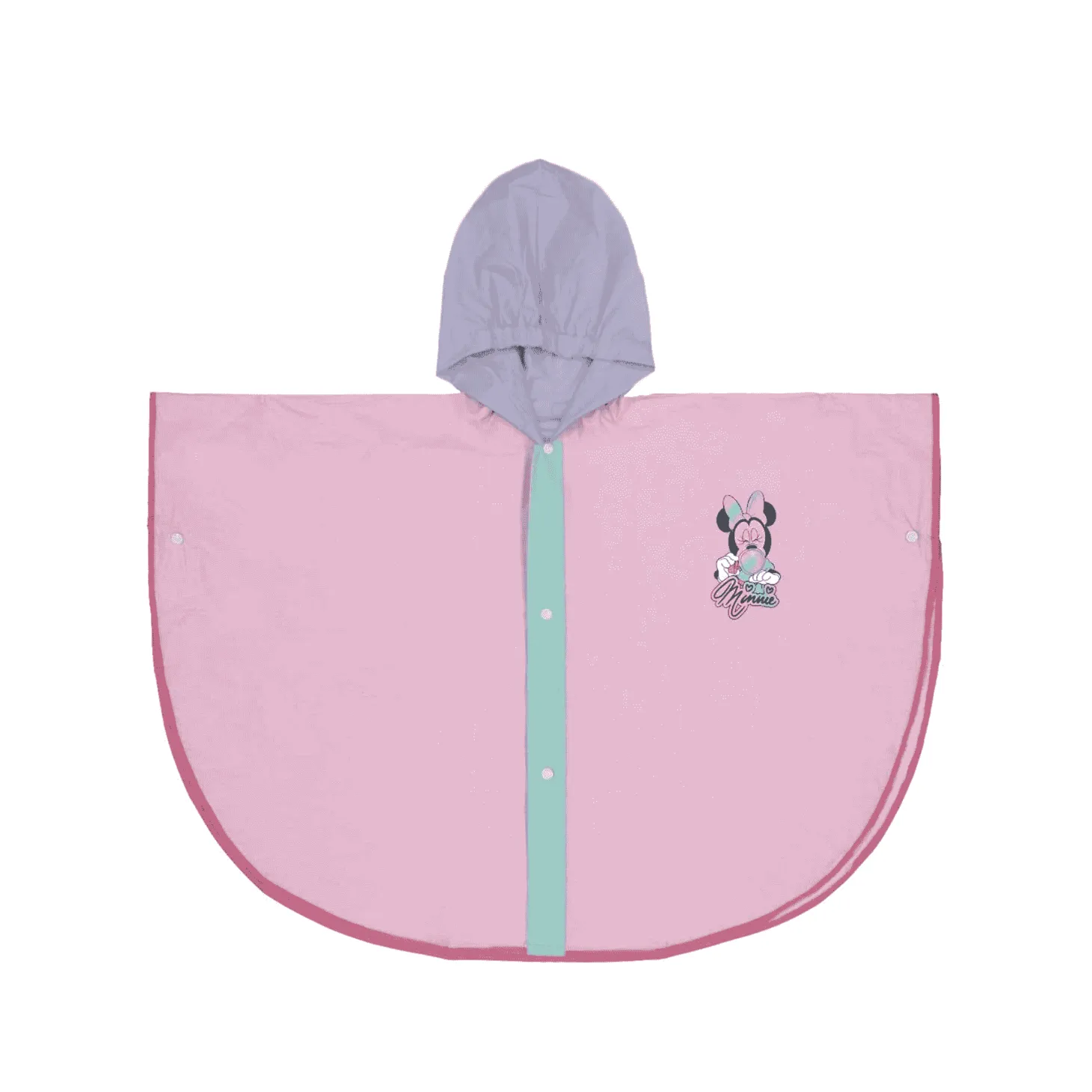 Minnie Impermeable Poncho Talla 5 a 6 años