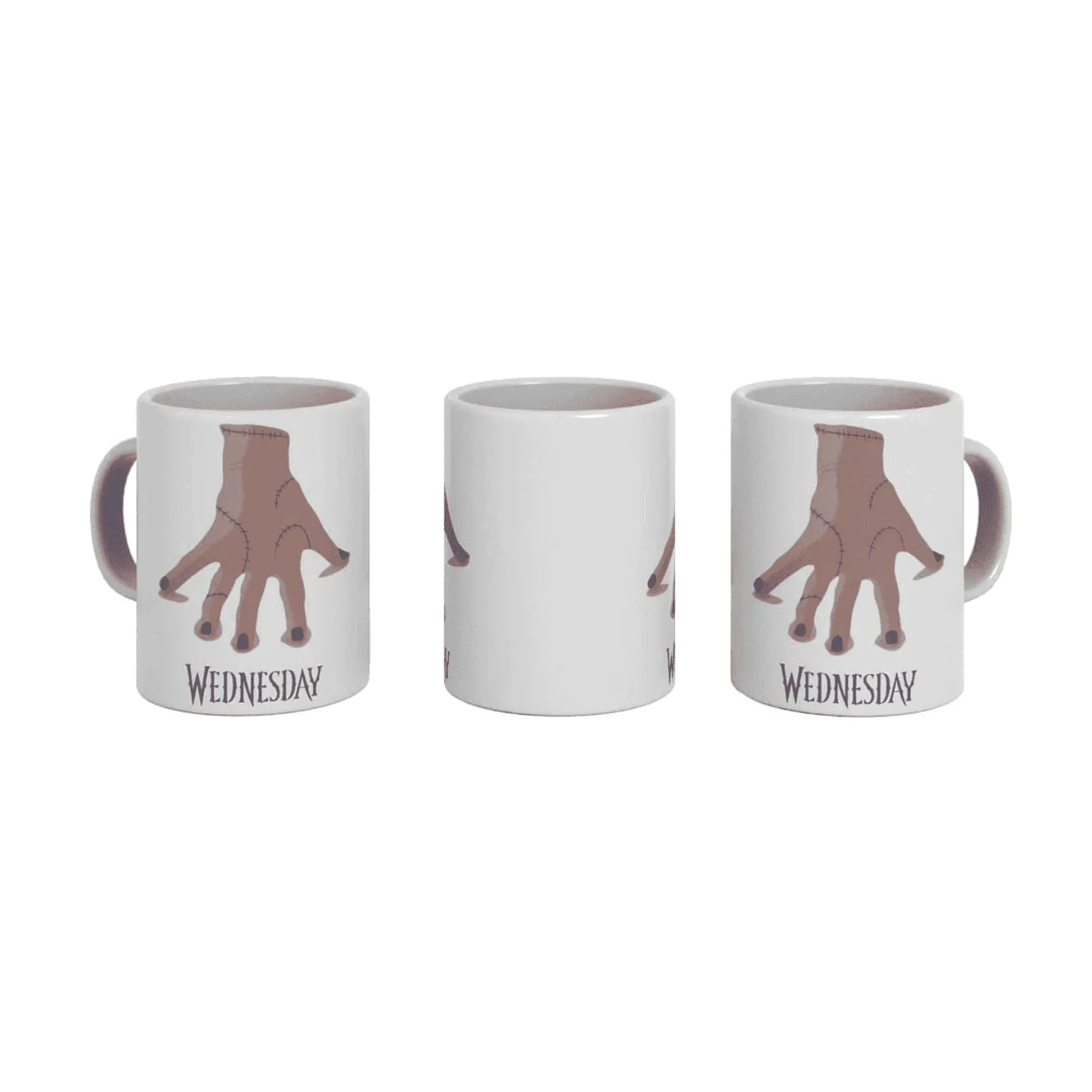 Miércoles Taza de Sublimación 'Wednesday - Thing' - Serie de Netflix