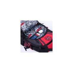 Mochila Deadpool Logo Roja