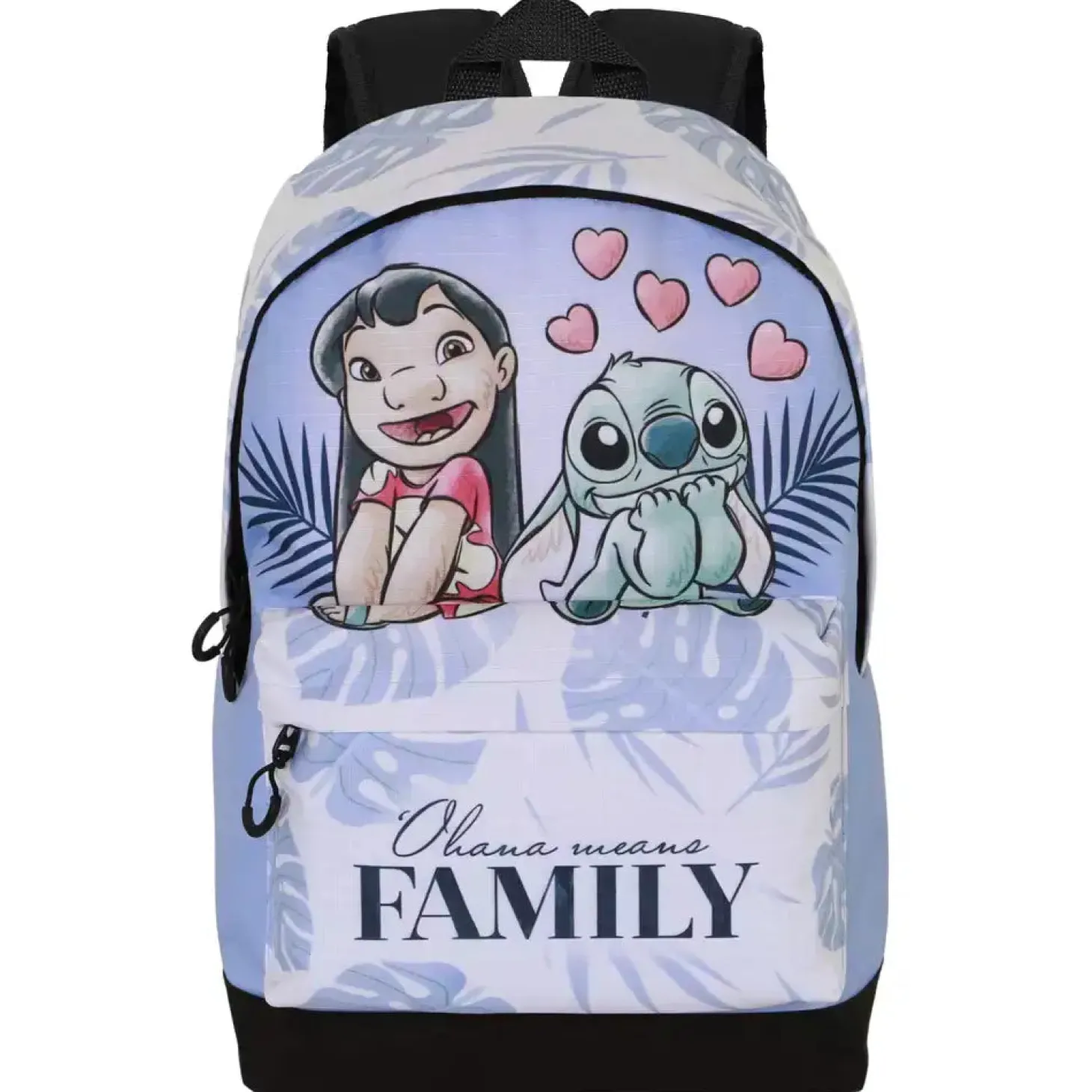 Mochila Adaptable Lilo & Stitch Couple 44 cm