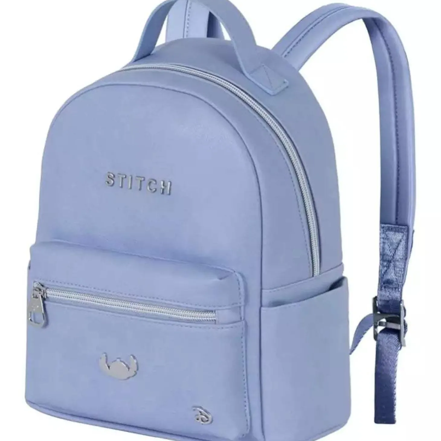 Mochila Bolso Stitch Azul Disney