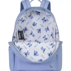 Mochila Bolso Stitch Azul Disney