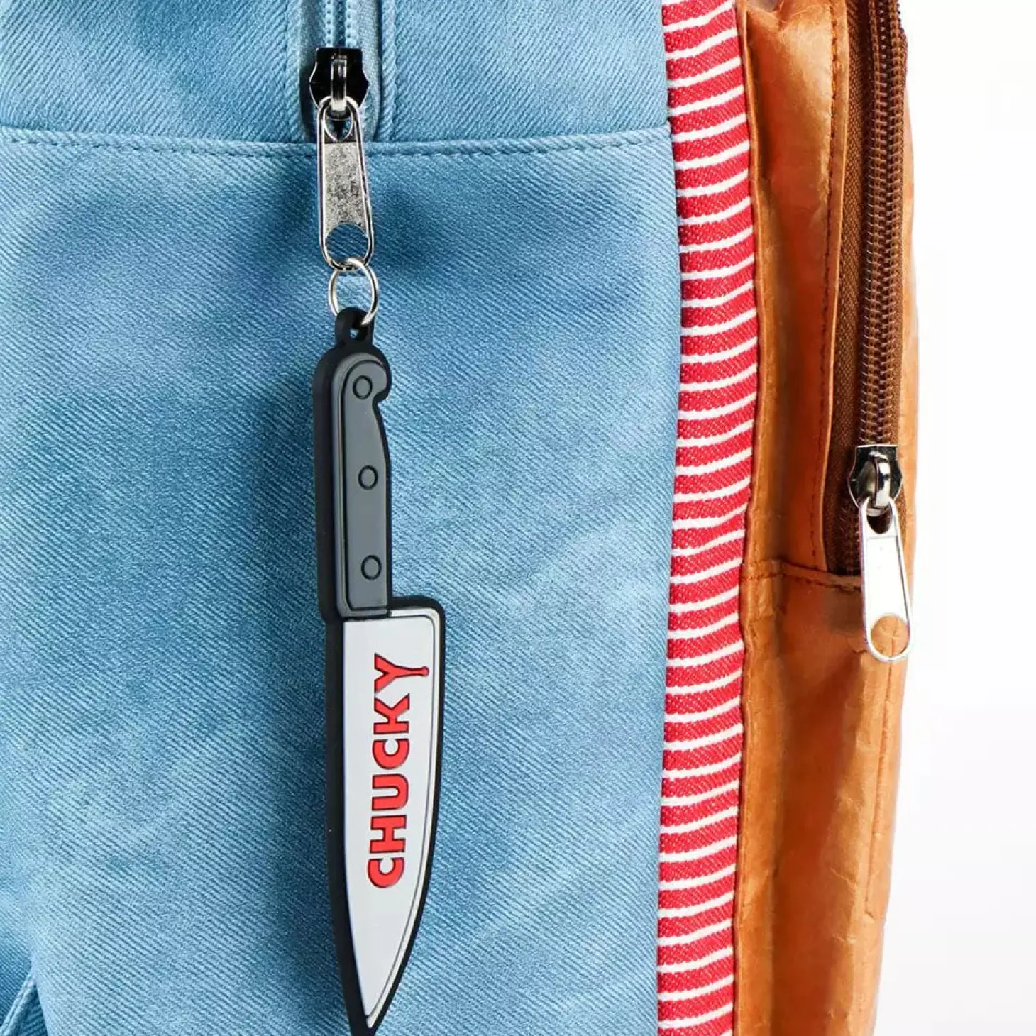 Mochila casual Chucky de polipiel – estilo terrorífico