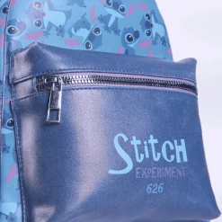 Mochila Casual de Polipiel con diseño de Stitch