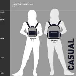 Mochila Casual Moda Polipiel Wednesday