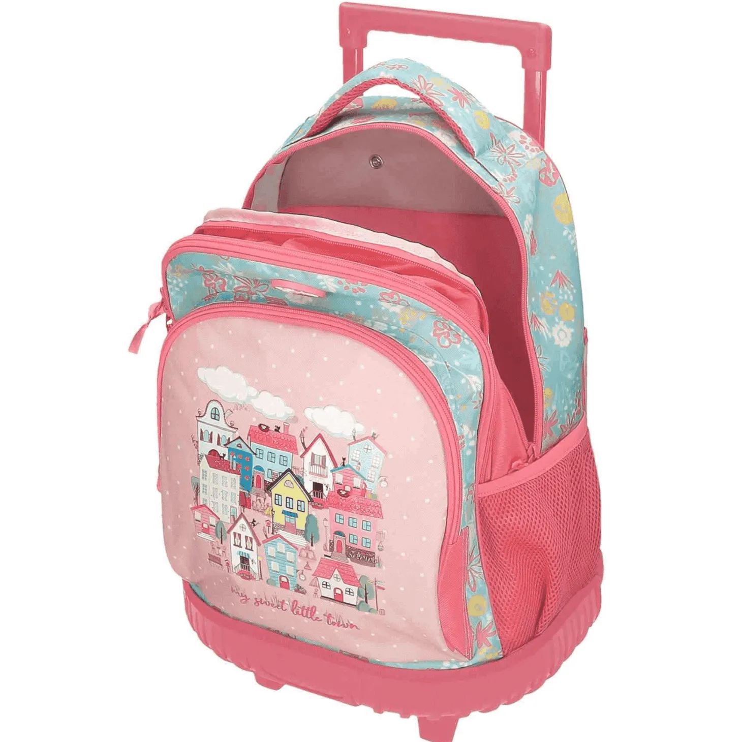 Mochila con Carro 2 Ruedas Roll Road My little Town 43 cm