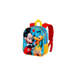 Mochila 3D Pequeña de Mickey Mouse y Pluto