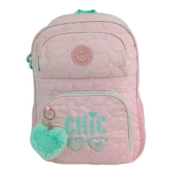 Mochila escolar Blin Blin Chic 44 cm adaptable a carro
