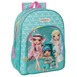 Mochila Escolar Junior Adaptable Rainbow High 'Paradise'