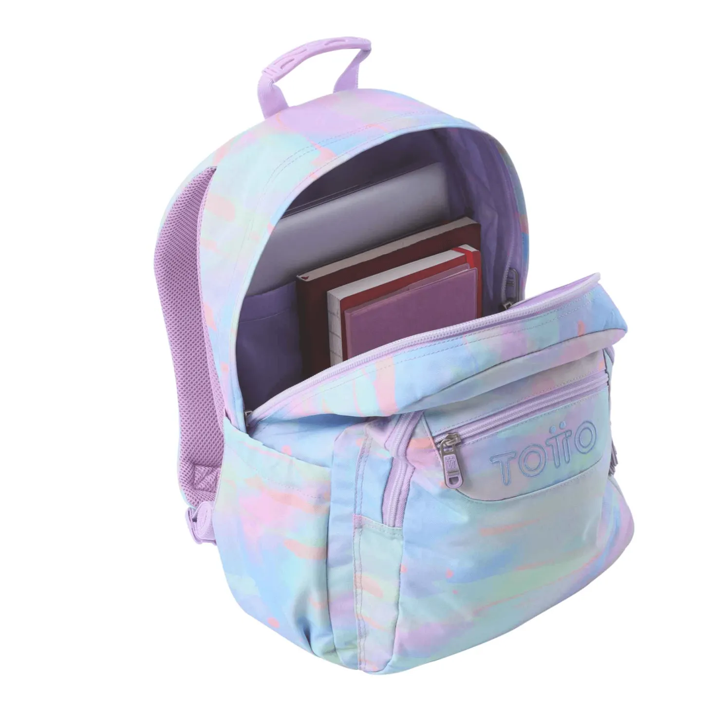 Mochila Escolar Totto Acuareles 5DO: Funcionalidad y Estilo en un Solo Producto