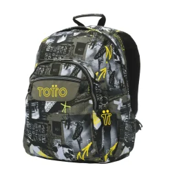 Mochila Escolar Totto Acuareles Baski Multicolor 6CT