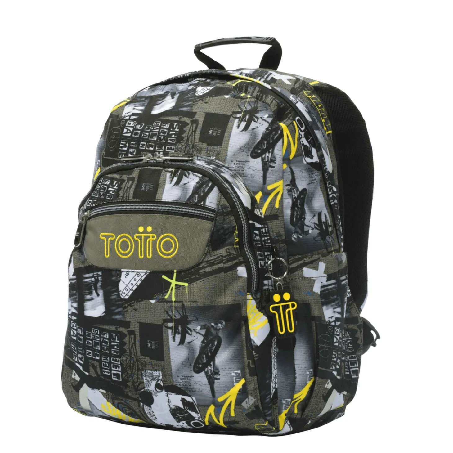 Mochila Escolar Totto Acuareles Baski Multicolor 6CT