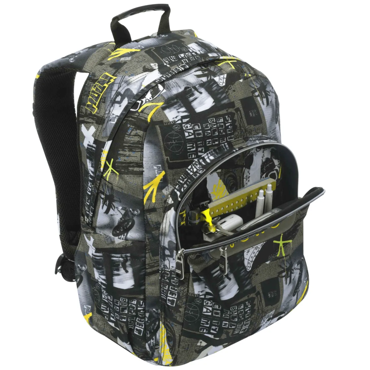 Mochila Escolar Totto Acuareles Baski Multicolor 6CT