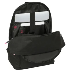 Mochila Porcinos Doble Compartimento para Portátil de 44cm: ¡Ideal para el Regreso a Clases!