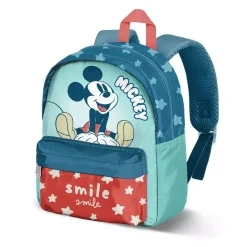 Mochila Preescolar Joy Mickey Mouse Smile 27 cm