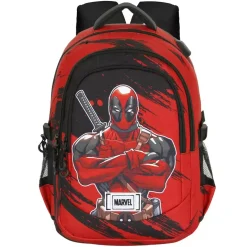 Mochila Running Plus Deadpool Bad 44 cm
