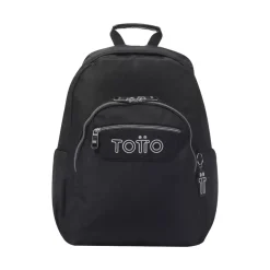 Mochila Totto Acuareles Black 44 cm