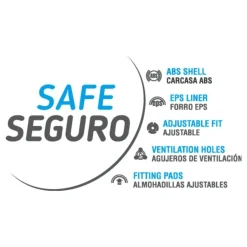 Molto Casco infantil para Niños Rosa Circle