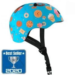 Molto Casco Infantil para Niños Turquesa Biscuit