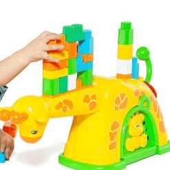 Molto Jirafa Actividades Musical con Bloques de Construccion