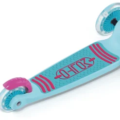 Molto Maxi Scooter Rosa Patinete para Niños con Luces