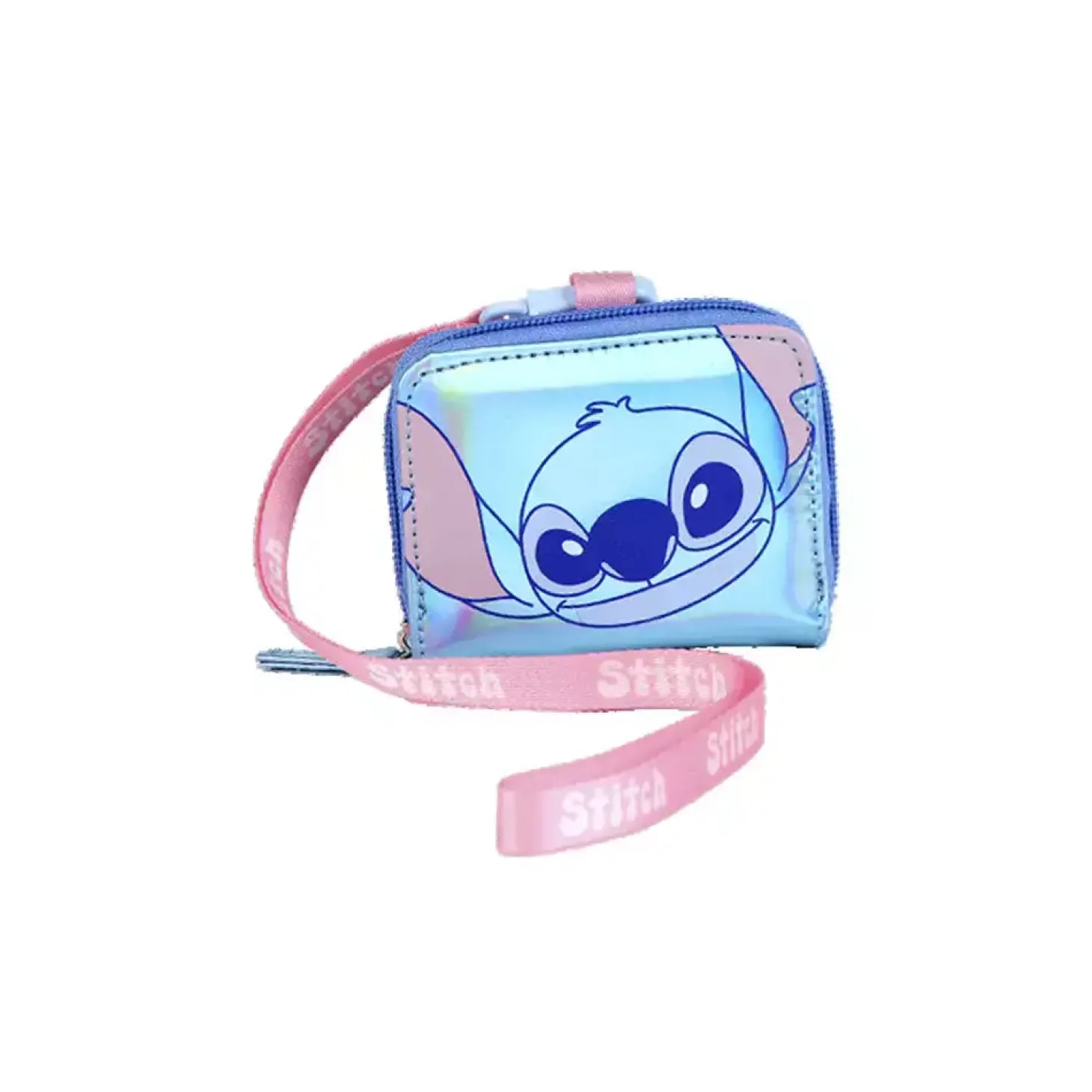 Monedero Iridiscente Stitch – Brillo y diversión en tu bolsillo