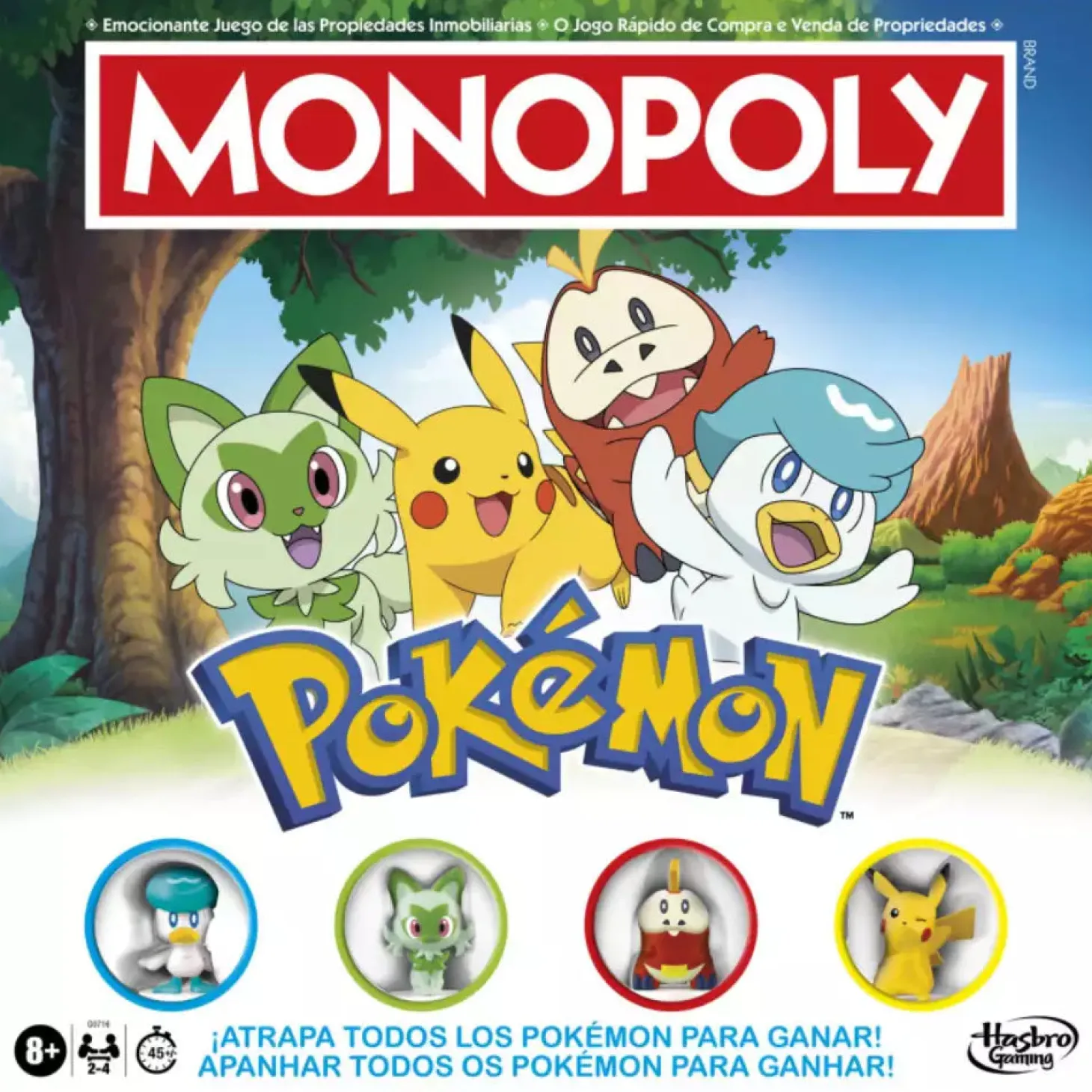 Monopoly Pokémon Juego de Mesa HASBRO