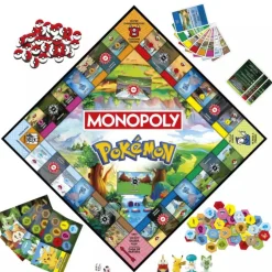 Monopoly Pokémon Juego de Mesa HASBRO