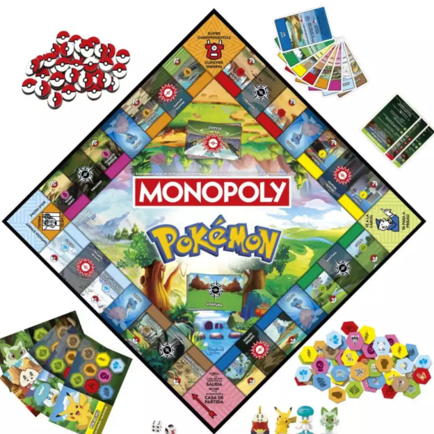 Monopoly Pokémon Juego de Mesa HASBRO