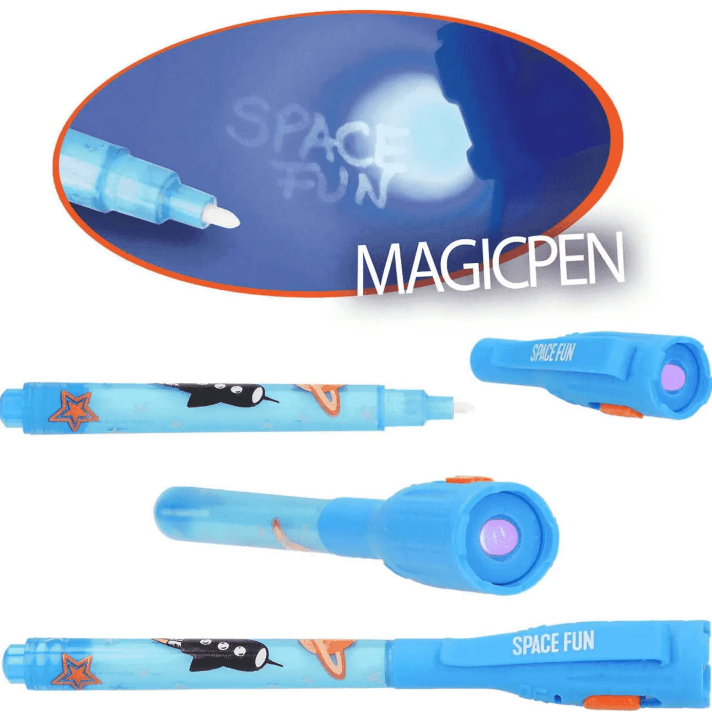 Monster Cars Bolígrafo Secreto con Luz