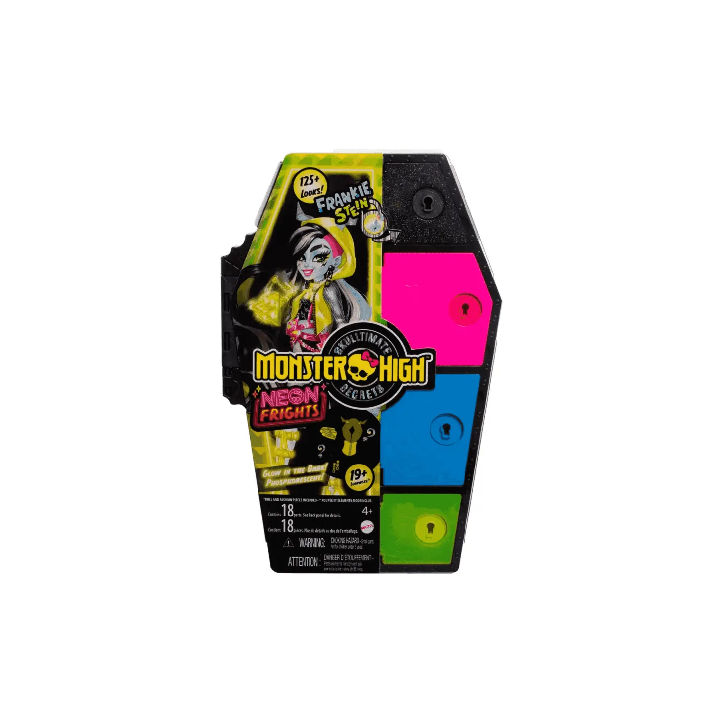 Monster High Frankie Stein Skulltimate Secrets Neon Frights