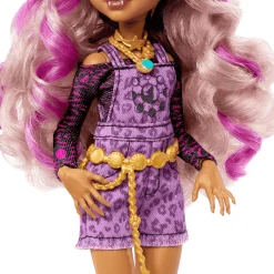 Monster High Clawdeen Wolf Muñeca articulada con mascota y accesorios de moda
