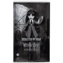 Monster High Muñeca Miércoles Addams de Monster High x Miércoles