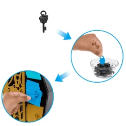 Monster High Skulltimate Secrets Cleo de Nile Muñeca con armario con 15 accesorios sorpresa de moda