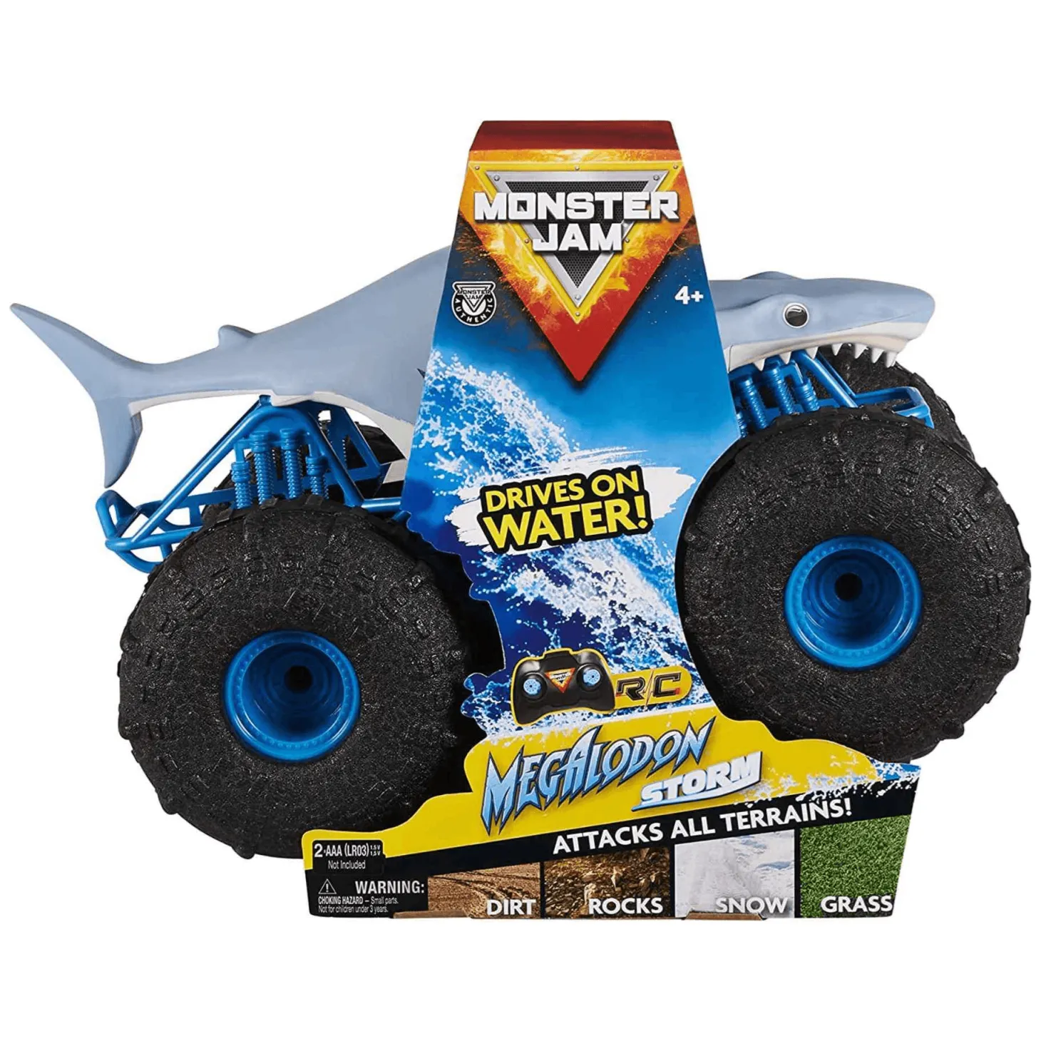 Monster Jam Megalodon Todo Terreno Storm RC 1:15
