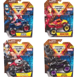 Monster Jam Truck Marvel surtidos 1:64