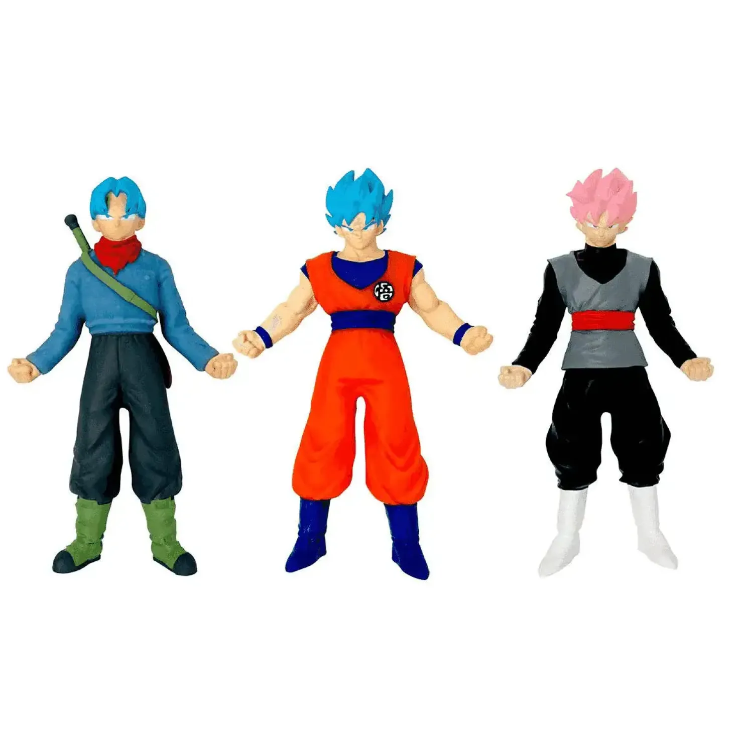 Monsterflex Dragon Ball Pack de 3 – Figuras elásticas para jugar sin parar