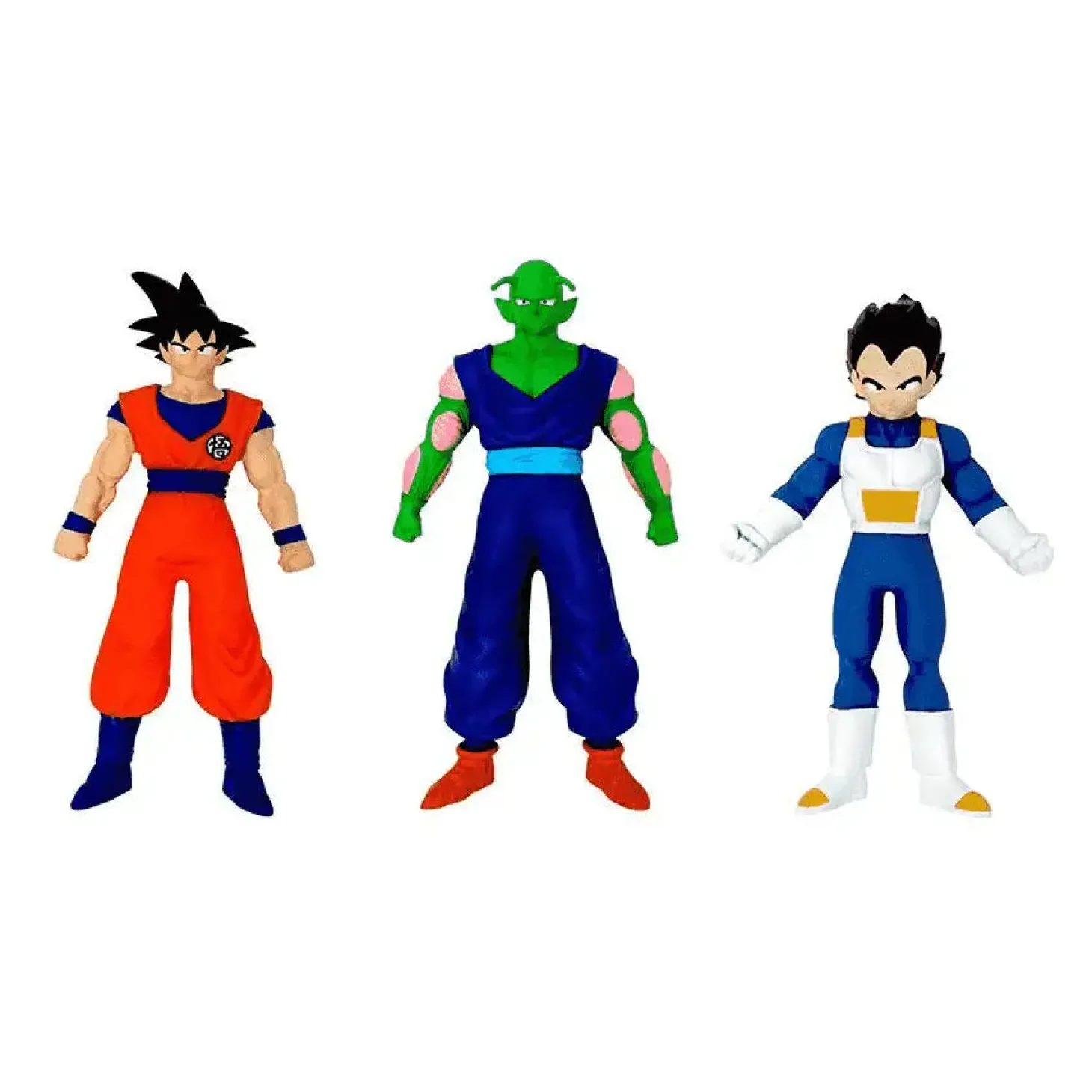 Monsterflex Dragon Ball Pack de 3 – Figuras elásticas para jugar sin parar