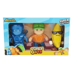 Monsterflex Stumble Guys Pack de 3 – Figuras elásticas coleccionables