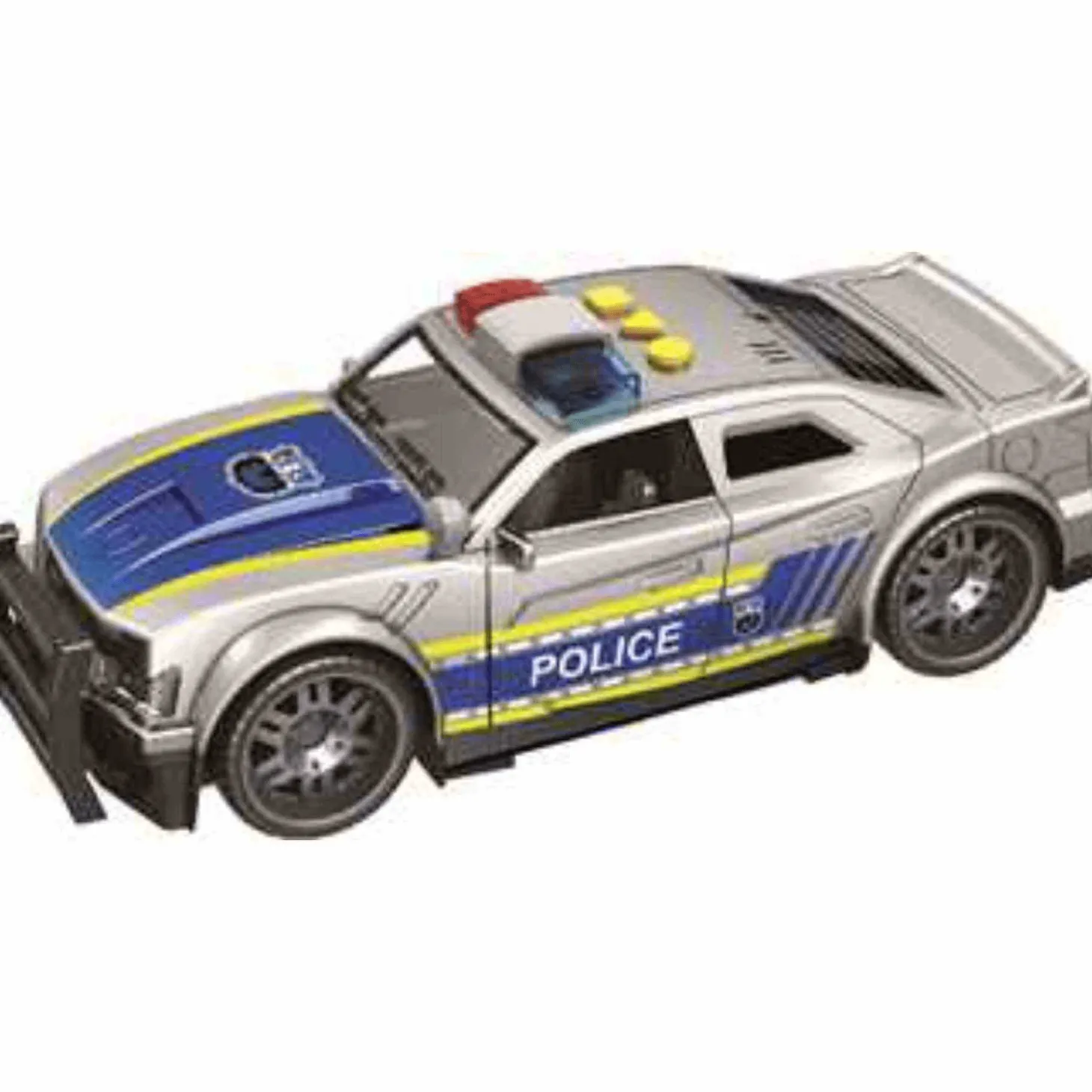 Motor Planet | ¡Coche y Furgón de Policía – Acción y Aventura con Fricción Power!