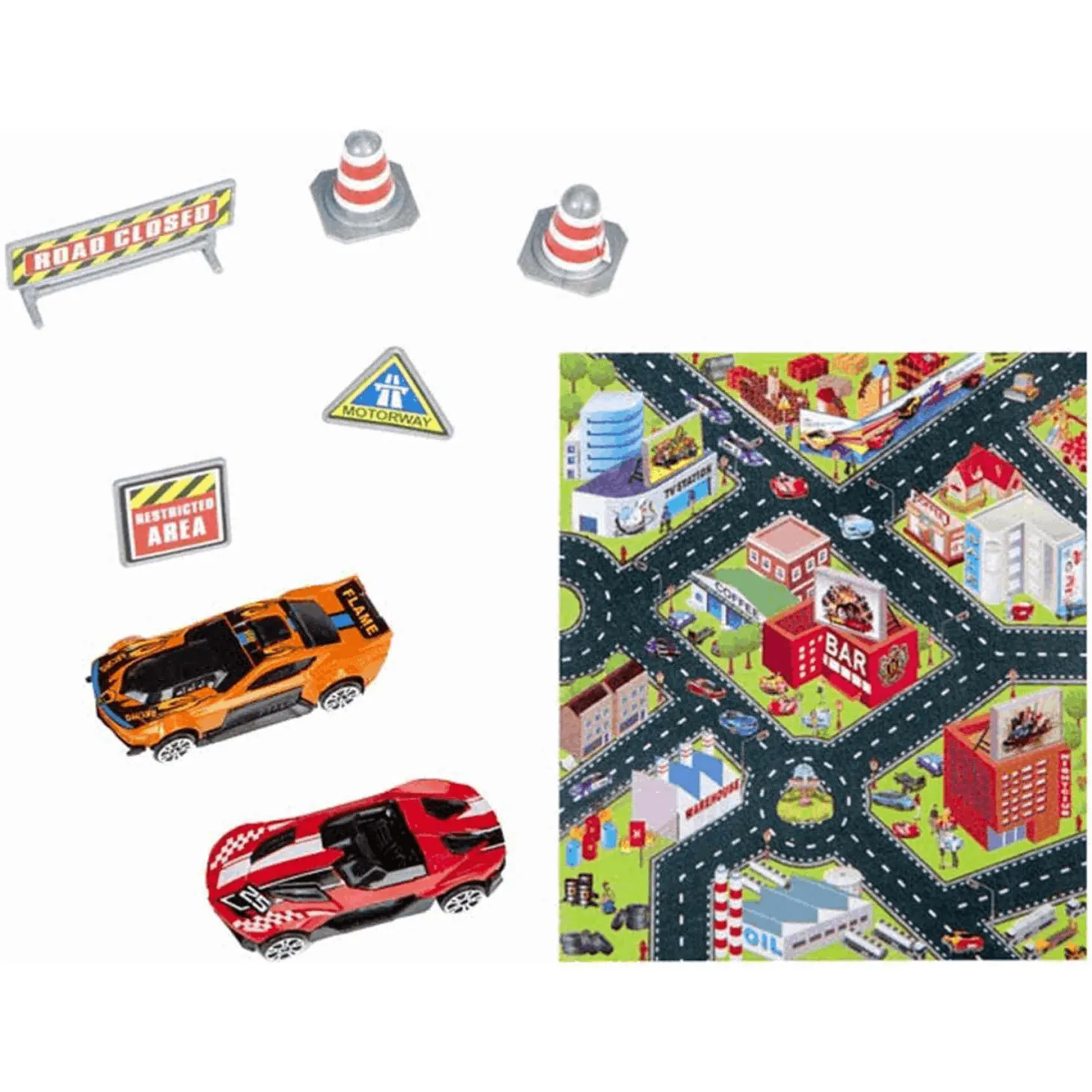 Motor Planet Tapiz Circuito 80x70