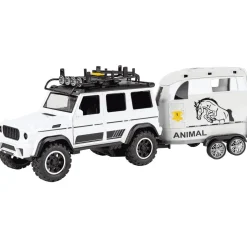 Motor Planet 4x4 Transporte Caballo – Vehículo de fricción con luces y sonidos (3+)